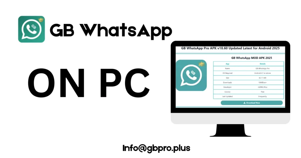 GB WhatsApp Pro on PC